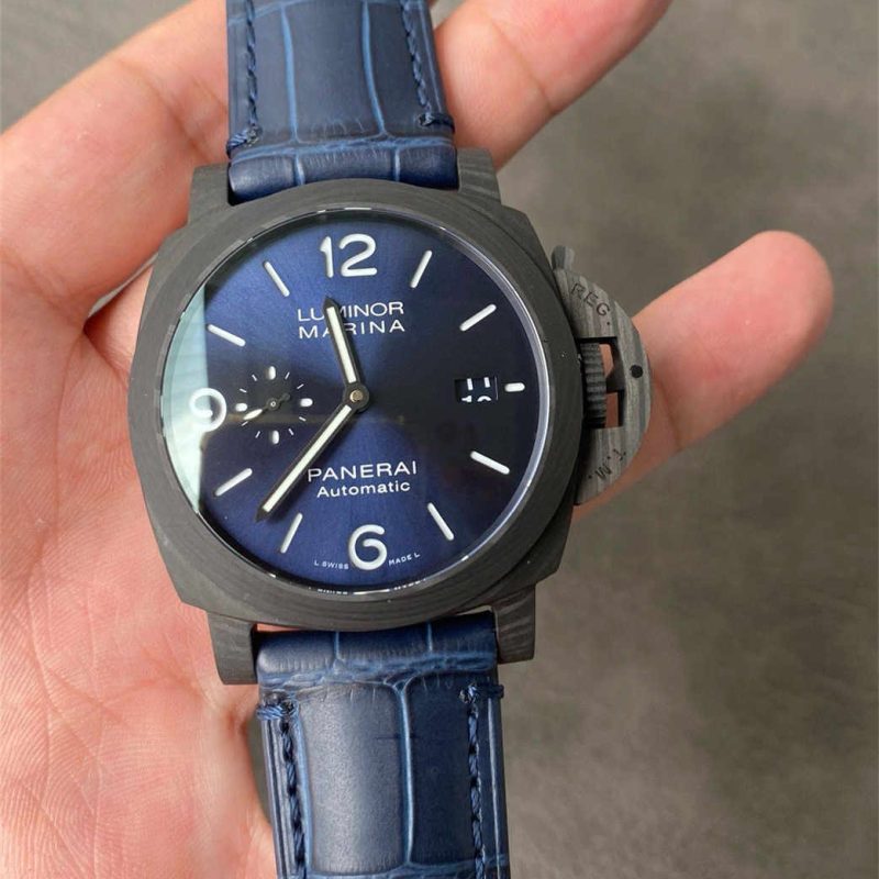 VSF Panerai PAM1664 Luminor Marina Blu Notte Carbotech Replica Watch P.900