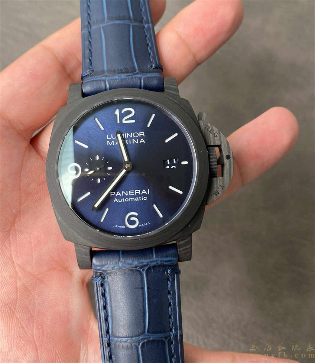 wc_upload_0001-326-1.jpg VSF Panerai PAM1664 Luminor Marina Blu Notte Carbotech Replica Watch P.900 - Image 1