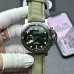 VSF Panerai PAM1287 44mm Submersible eSteel Super Clone Green Dial P.900