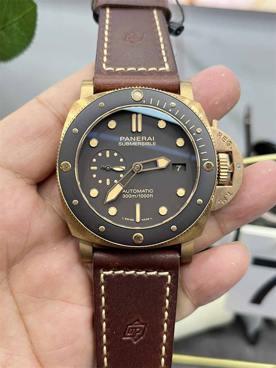 wc_upload_0001-348-1.jpg VSF Panerai PAM968 47mm Bronzo Submersible Super Clone P.9010 - Image 1