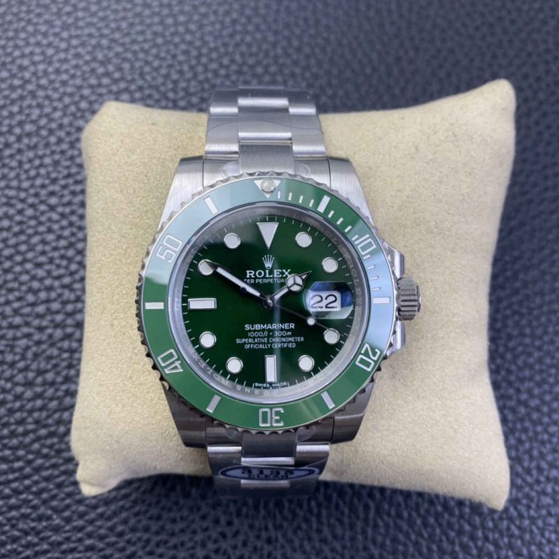 Submariner 116610LN Replica – 40mm Green Ceramic 1:1 Homage Watch