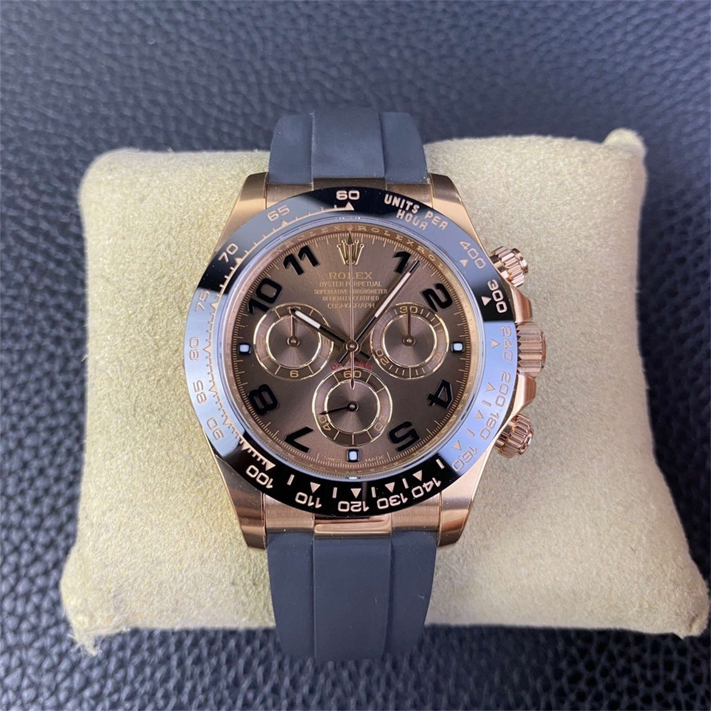 wc_upload_0001-86-1.jpg Clean Daytona Rose Gold Replica 116515LN Chocolate Dial - Image 1