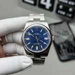 Clean Factory Oyster Perpetual 41 124300 Blue Dial Replica