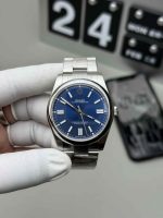 Clean Factory Oyster Perpetual 41 124300 Blue Dial Replica