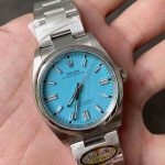 Clean Factory 124300-0006 41mm Tiffany Blue Oyster Perpetual Replica