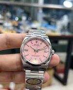 Clean Factory 126000 Pink Dial 36mm OP Replica