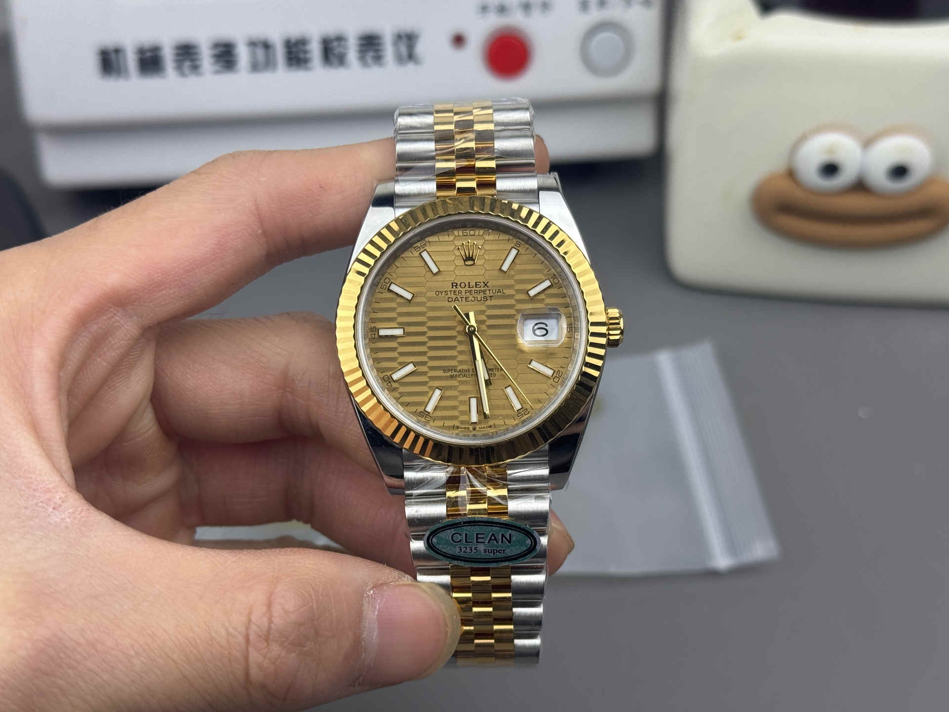 wc_upload_0001-99-1.jpg Clean Factory 126333-0022 Two-Tone Datejust 41 Replica Watch - Image 1
