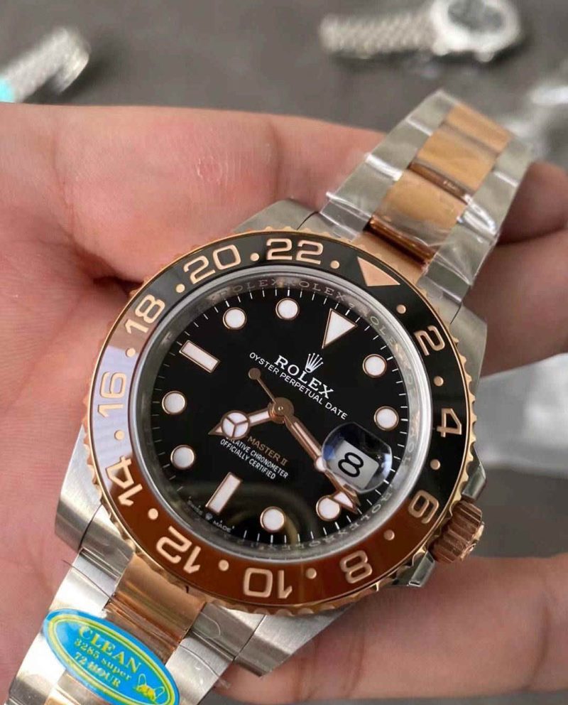 Clean Factory GMT Master II CHNR 3285 – Premium CHNR Two-Tone Bezel GMT Replica Watch GMT-Master II 126711CHNR - Image 2