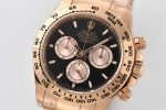 Rolex Daytona 126505 Rose Gold Replica - Black Dial 1:1 Homage - Image 2