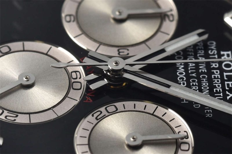 Clean Factory Rolex Daytona 126509 Replica - White Gold Black Diamond Dial (4131) - Image 2