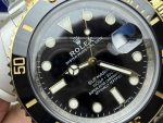 Clean Factory Rolex Submariner 116613LN Two-Tone Black Dial Replica - Image 2