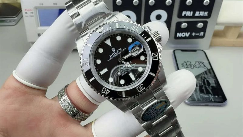 Clean Factory Rolex Submariner 126610LN Replica - Black Dial V5 (Dandong 3235) - Image 2