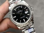 QF Factory Rolex Day-Date 40mm Replica – Full-Weight Diamond Bezel, 3255 Clone - Image 2