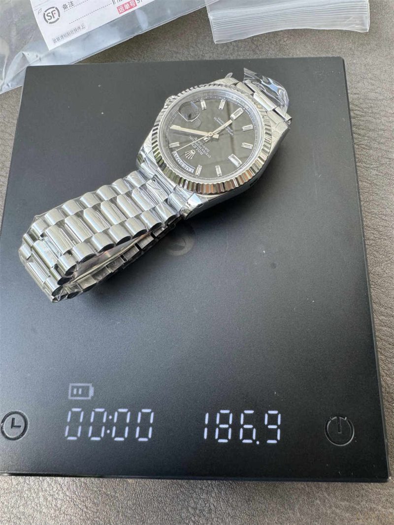 Rolex Day-Date 228239 Tungsten Replica (QF Factory) – 187g Heavy - Image 2