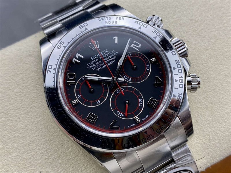 Rolex Daytona Black Dial 116509 – Clean Factory 1:1 Replica Rolex Daytona 116509 - Image 2