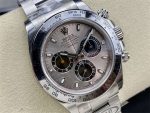 Rolex Daytona 126509 Cement Dial Replica – Clean Factory White Gold Bracelet - Image 2