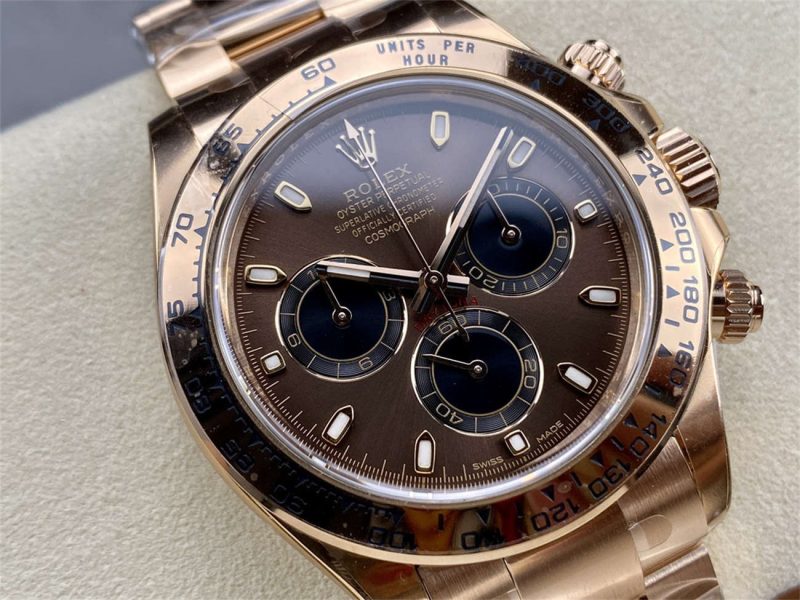 Rolex Daytona 116515LN Chocolate Dial Clean Factory Everose Gold Replica - Image 2
