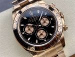 Rolex Daytona 116505 Everose Black Dial – Clean Factory 1:1 Replica - Image 2