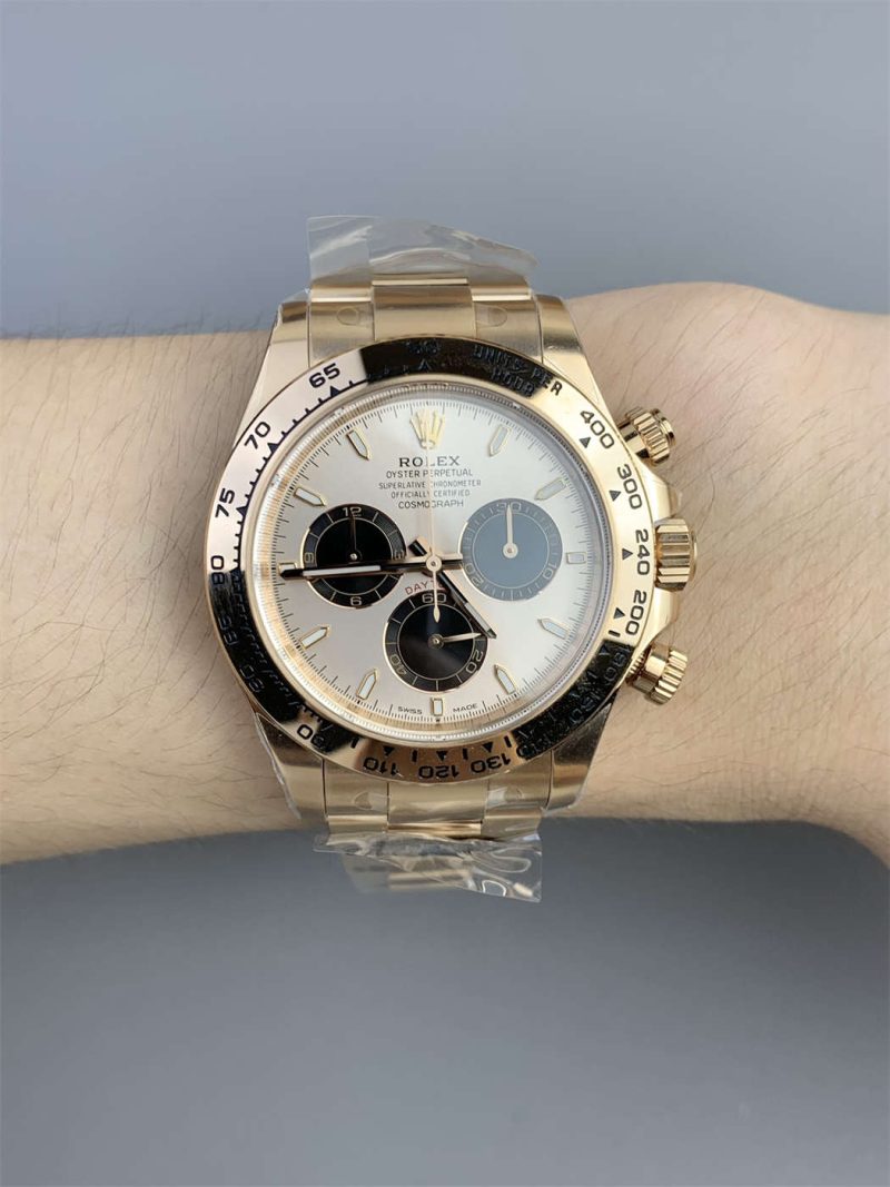 Rolex Daytona 126505 Rose Gold Replica – Clean Factory 4131 Movement - Image 2