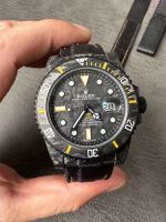 DiW Carbon Yellow Submariner VS3135 - VSF 40mm Forged Carbon - Image 2