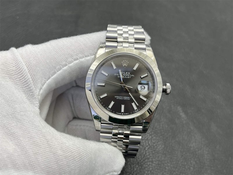VS Factory Rolex Datejust m126300-0007 Rhodium Grey Dial 41mm Replica - Image 2