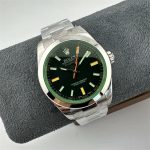 VS Factory Rolex Milgauss 116400GV Green Glass 904L Steel [Real Green Sapphire] - Image 2