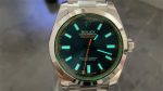 VS Factory Rolex Milgauss 116400GV Z-Blue Real Green Sapphire - Image 2