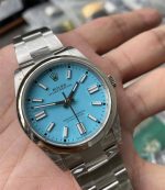 Rolex Oyster Perpetual 41 Tiffany Blue M124300-0006 1:1 Replica - Image 2