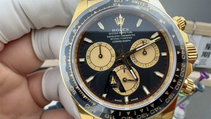 VS Factory Daytona 116518LN Golden Monster Replica | 137g Weighted Clone 4131 - Image 2