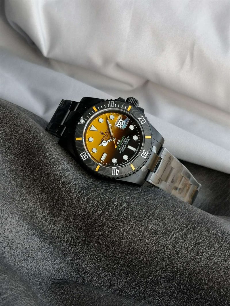 VS Factory Submariner 126610LN VSF DiW DLC Gradient Yellow (VS3135) - Image 2