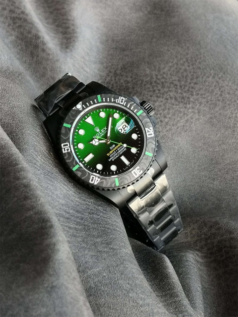VS Factory Submariner 126610LN Gradient Green DLC Black Steel (VS3135) - Image 2