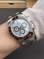 VS Factory Ice Blue Daytona 116506 Replica | Clone 4130 Platinum Look Rolex Daytona 116506 - Image 2