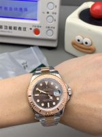 VS Factory Yacht-Master 40 126621 Chocolate Dial Two-Tone Rose Gold (VS3235) - Image 2