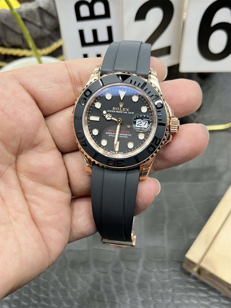 VS Factory Yacht-Master 40 126655 Rose Gold Replica (Dandong 3235) - Image 2