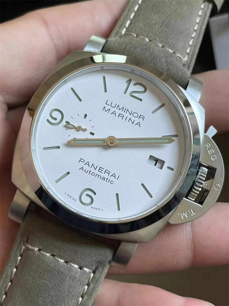 Panerai PAM1314 Luminor Marina 44mm White Dial 1:1 Replica - Image 2