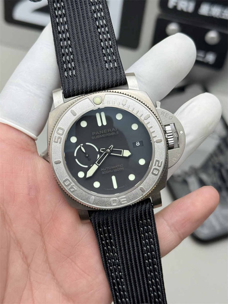 Panerai PAM984 47mm Titanium Submersible – 1:1 Replica Homage - Image 2