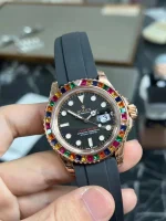 VS Factory Replica Rolex Yacht-Master 40 116695SATS Rose Gold Candy Bezel - Image 2