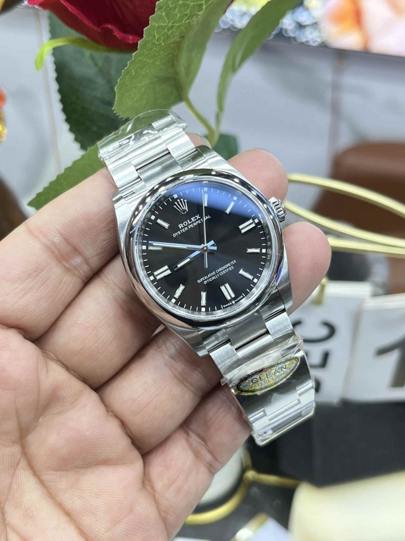 Clean Factory 126000-0014 Premium Oyster Perpetual 36 Black Dial Replica - Image 2