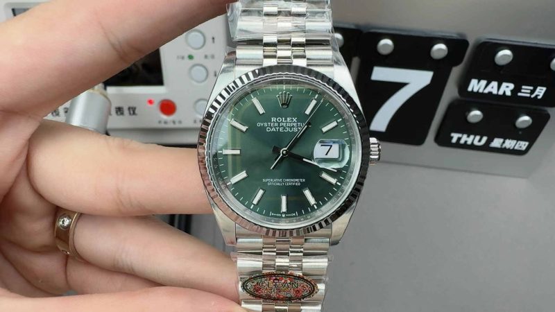 Rolex Datejust 36 126234 Green Dial – Premium 1:1 Replica - Image 3