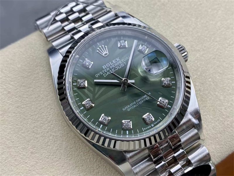 Rolex Datejust 36 Palm Motif Dial 1:1 Replica – VR3235 Movement Datejust 36 126234 - Image 3