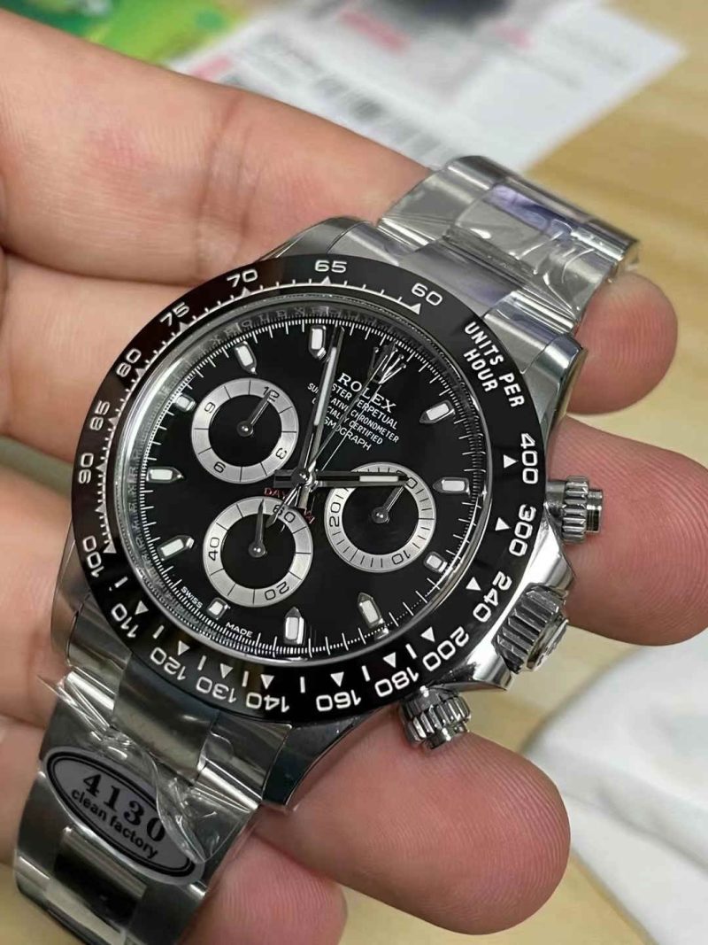 Clean Factory Daytona 116500LN Black Ceramic Replica | 4130 Movement - Image 3