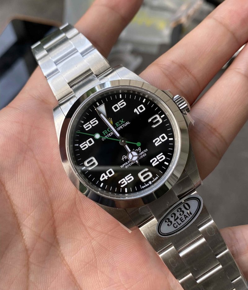 Rolex Air-King 126900 – Premium 40mm 1:1 Replica in 904L Steel - Image 3