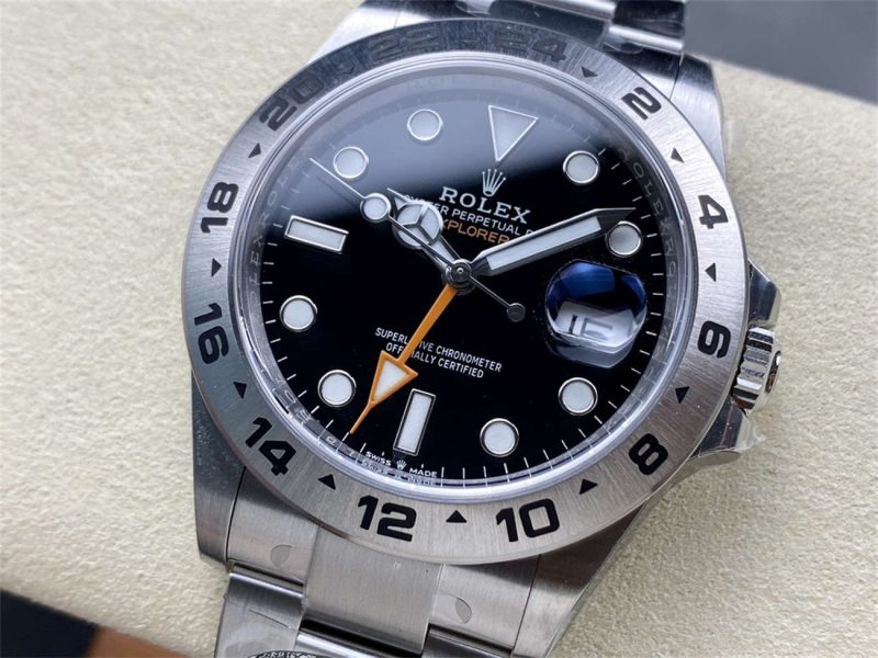 Clean Factory Rolex Explorer II 16570 Homage – 40mm GMT Replica Watch - Image 3