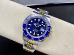 Clean Factory Rolex Submariner 126613LB – 41mm Two-Tone Blue Replica - Image 3