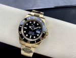 Rolex Submariner 126618LN Full Gold Black Dial 1:1 Replica - Image 3