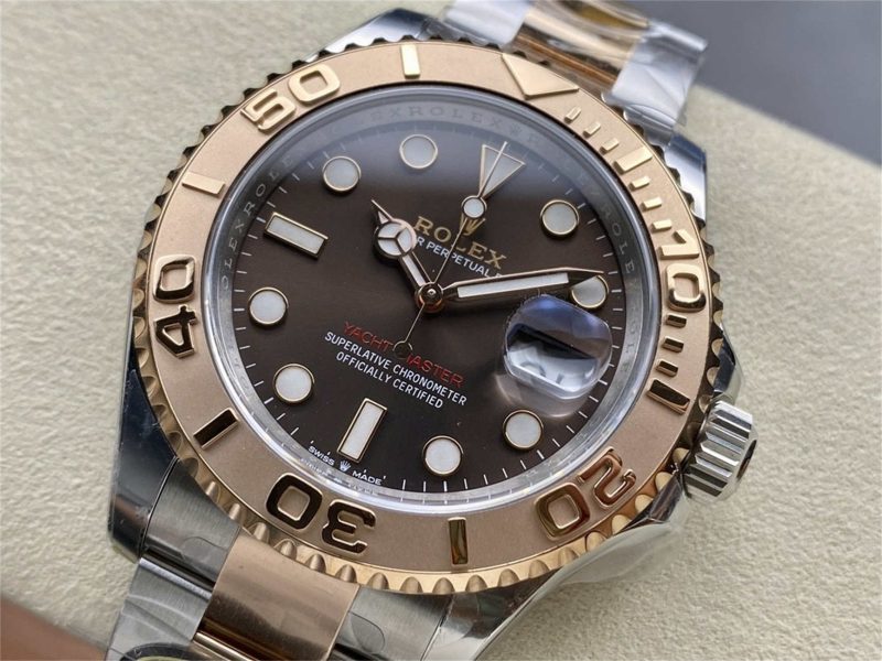 Clean Factory Rolex Yacht-Master 40 M126621-0001 Brown Dial Replica - Image 3