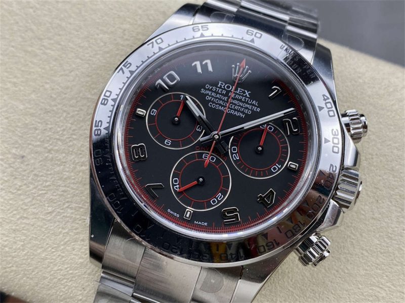 Rolex Daytona Black Dial 116509 – Clean Factory 1:1 Replica Rolex Daytona 116509 - Image 3