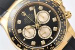 Rolex Daytona 116518LN Black Dial Replica – Clean Factory 18K Gold - Image 3