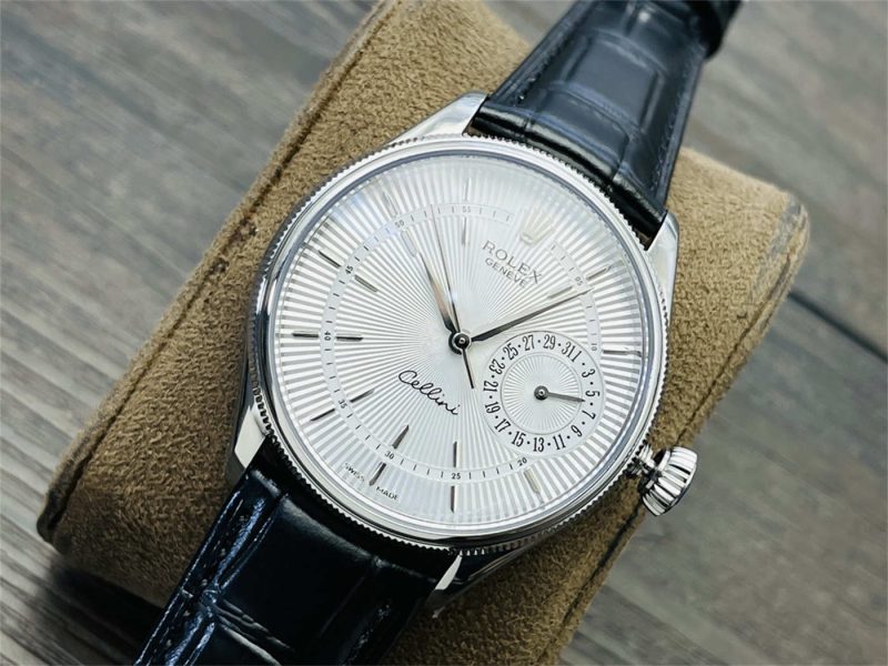 VR Factory Rolex Cellini Ref. 50519 Replica 39mm White Dial - Image 3