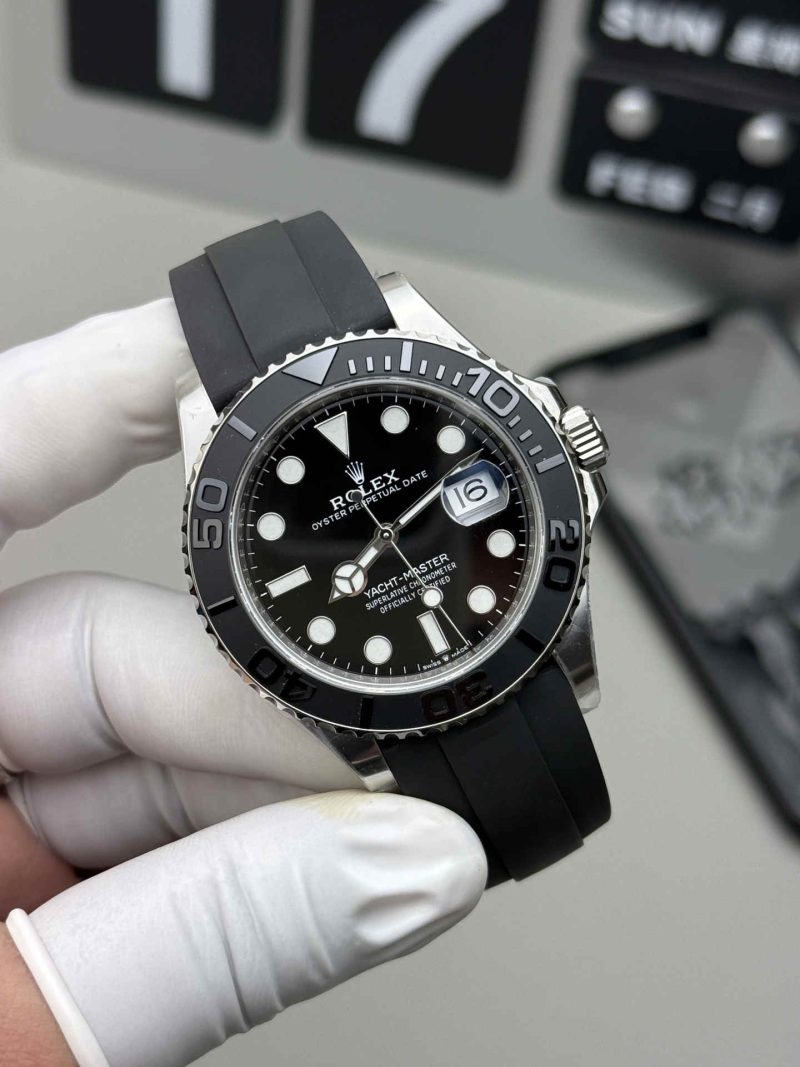 Yacht-Master 42 226659 White Gold Replica – Clean Factory Premium - Image 3